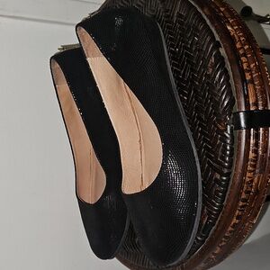 FS/NY Black Italian Flats Women 11 slip on flats